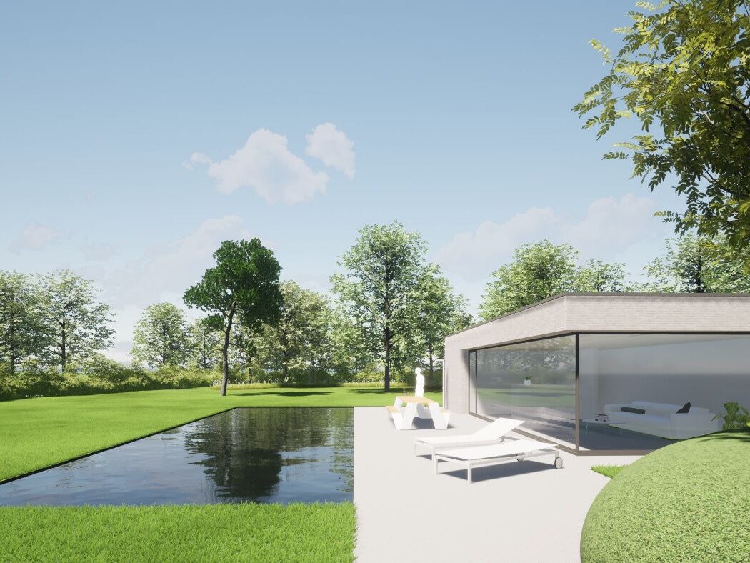 Tuinarchitect_groenoplossingen_render_poolhouse_met_zwemvijver