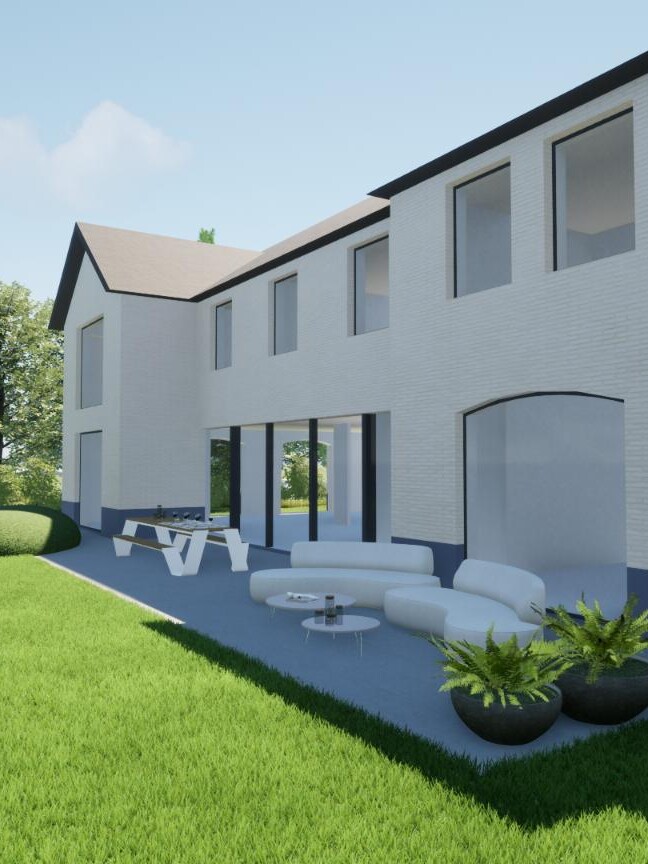 tuinarchitect_groenoplossingen_Herentals_terras_natuursteen_villa